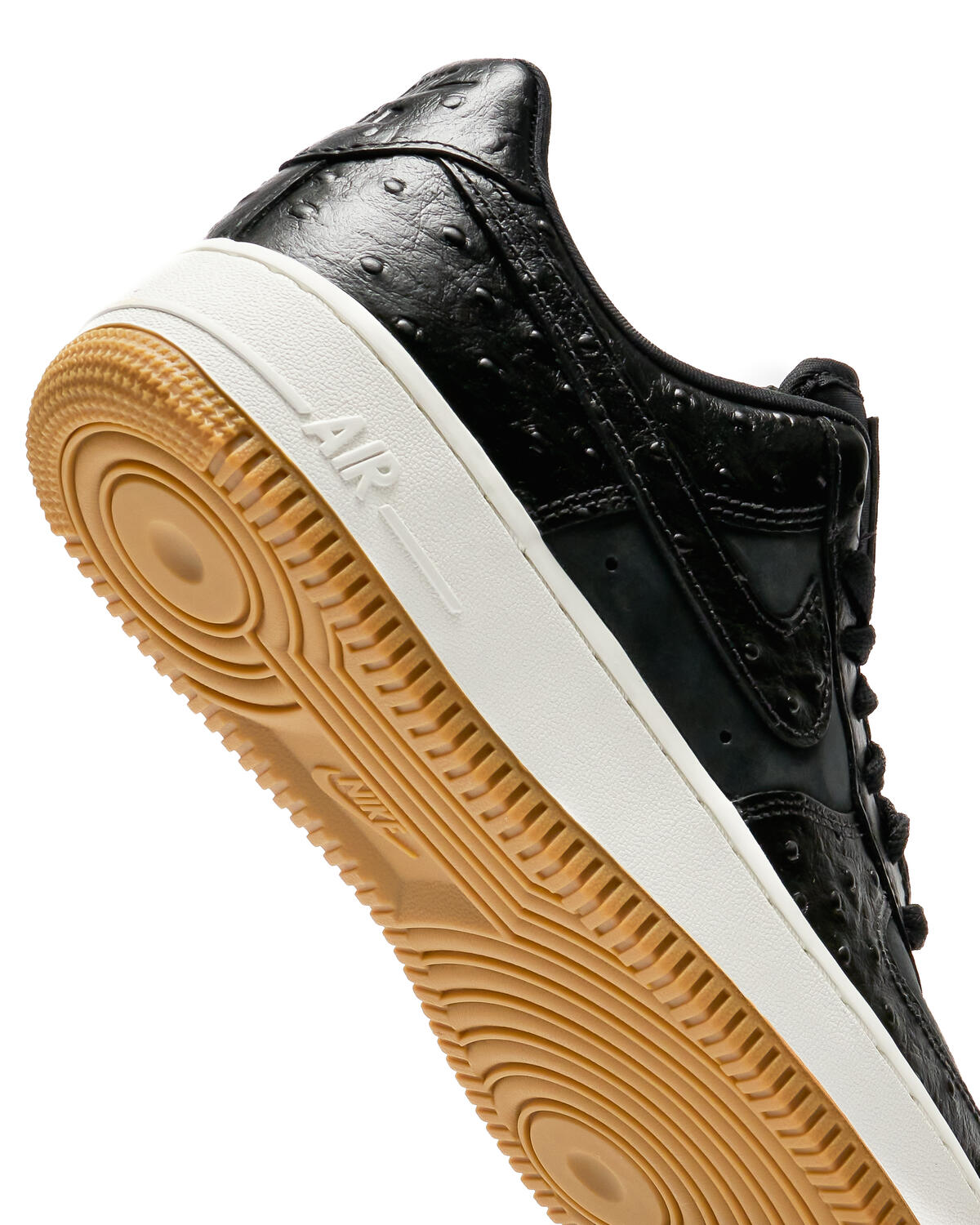 Nike WMNS AIR FORCE 1 '07 LX 'Black Ostrich'